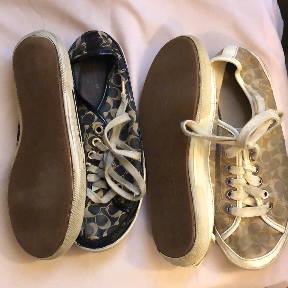 Coach vintage tennis shoes.